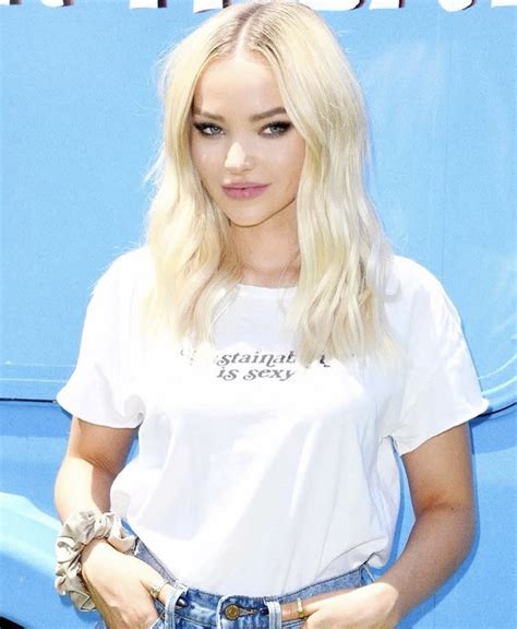 Dove Cameron Claps Back at Critics Over Braless Photo